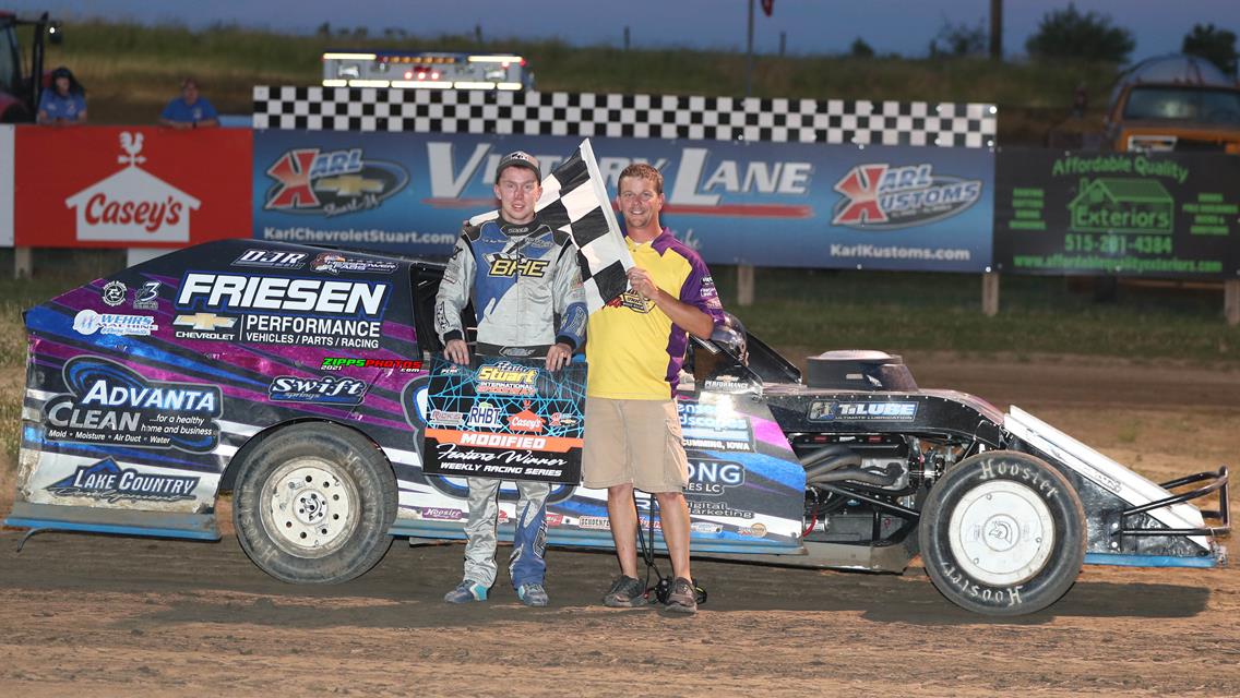 Morris Gets First Feature Win at Stuart Speedway