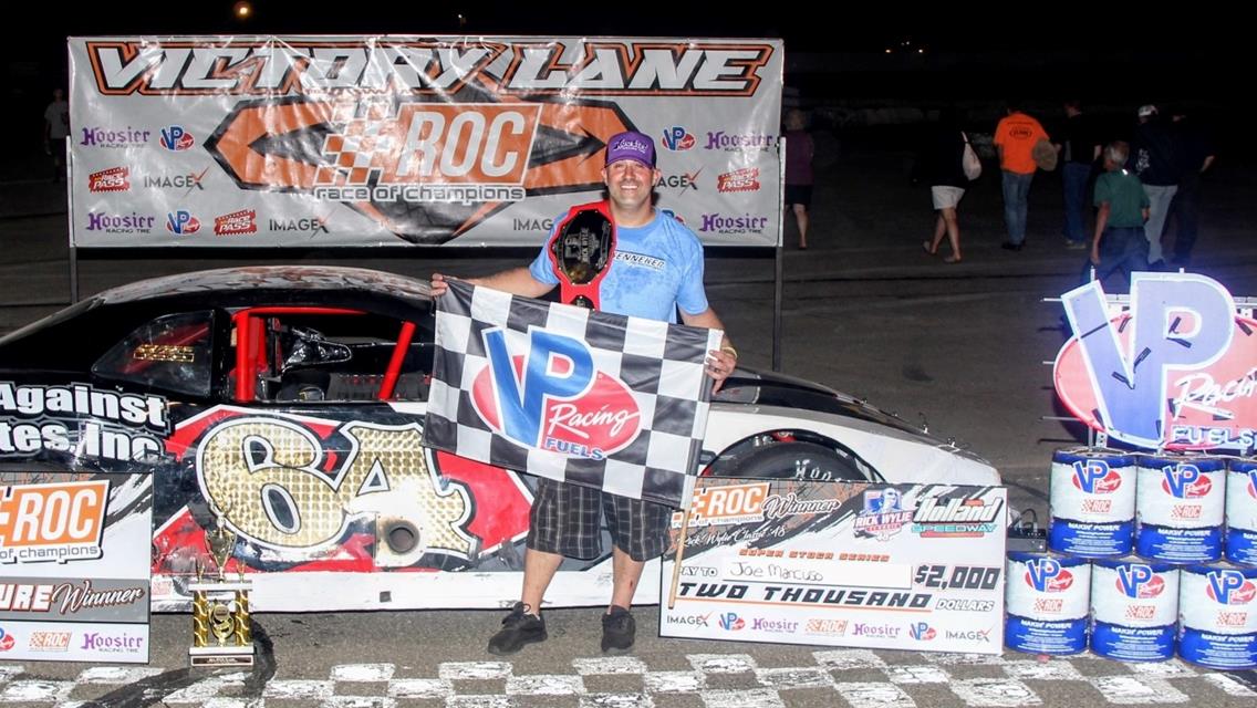 ANDY JANKOWIAK &amp; JOE MANCUSO SHARE “BUD 100” LAURELS IN RACE OF CHAMPIONS COMPETITION AT HOLLAND INTERNATIONAL SPEEDWAY