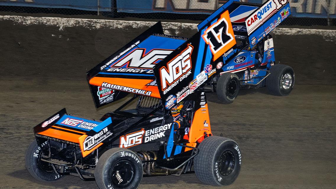 Two nights of World of Outlaw Sprint Car action this weekend, April 12th &amp; 13th!