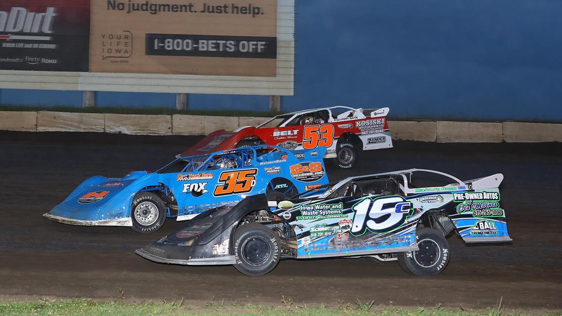 Mason City Motor Speedway (Mason City, IA) – Malvern Bank East &amp; West Series – Summer Smackdown – August 25th, 2024. (Mike Ruefer Photo)