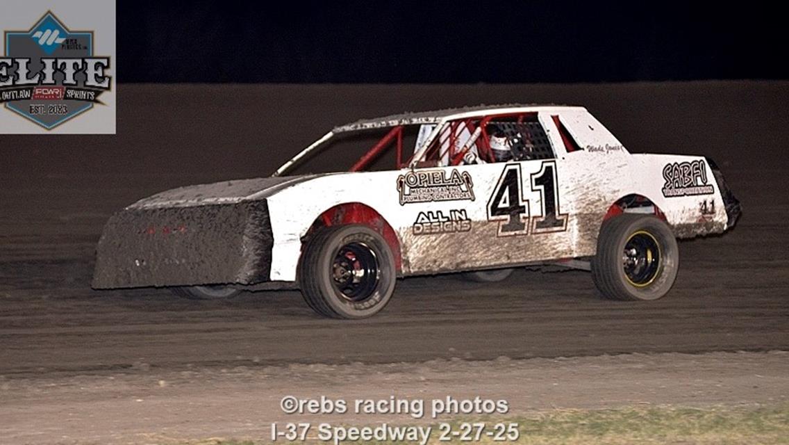 Elite Outlaw Sprint Series @ I-37 Speedway 2-27-25