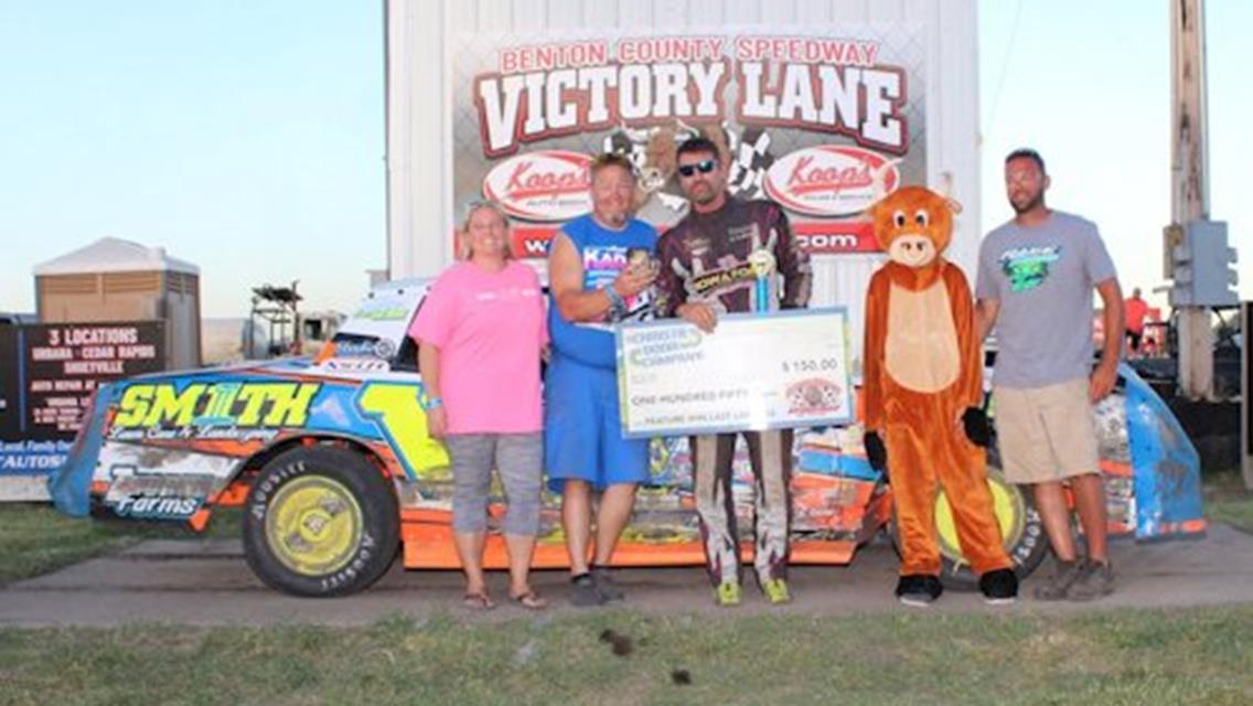 Tharp, Siems score first Benton County Bullring wins