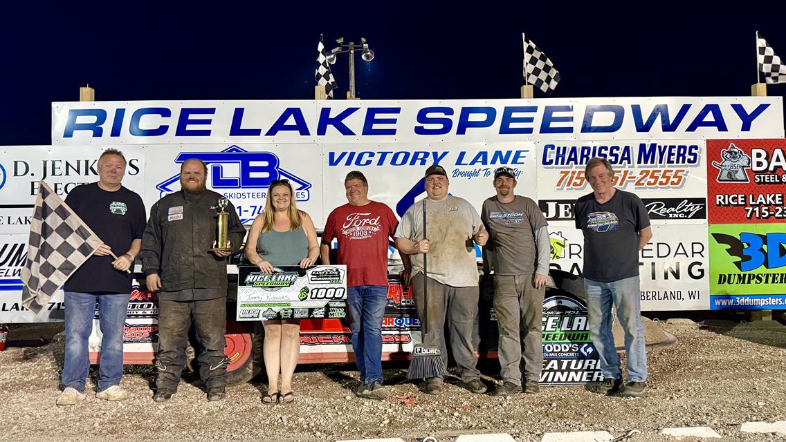 Richards Edges Out Myers in Rice Lake Fastlane Opener