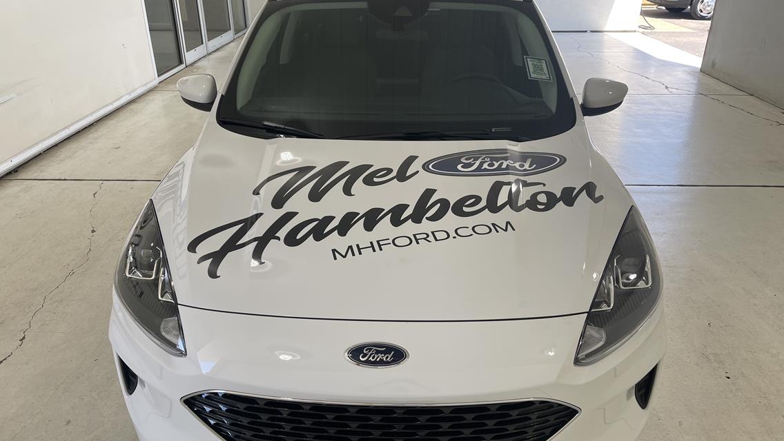 WIN THIS 2021 FORD ESCAPE FROM MEL HAMBELTON FORD AT THE O&#39;REILLY AUTO PARTS 65th HUTCHINSON GRAND NATIONAL AUTO RACES PRESENTED BY MEL HAMBELTON FORD