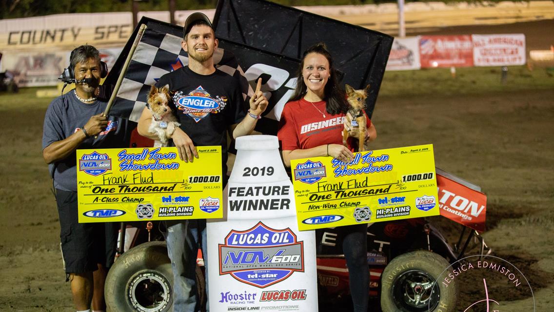 Flud and Daugherty Garner Lucas Oil NOW600 Series Victories During Hi Plains Building Division Small-Town Showdown