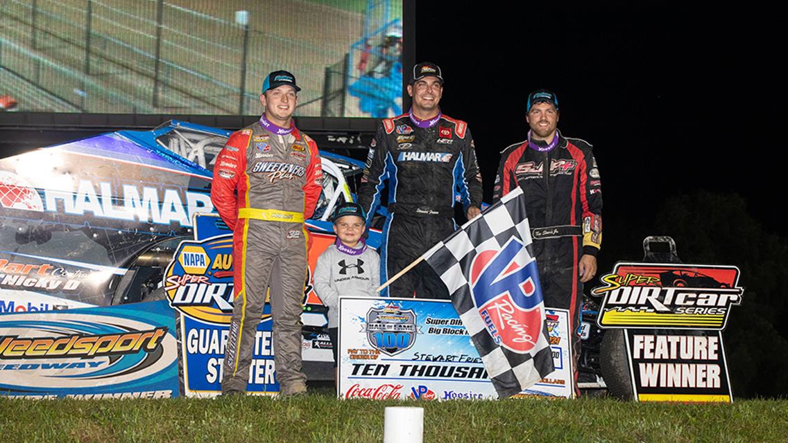 Stewart Friesen Cashes $10,000 Birthday Check at Weedsport