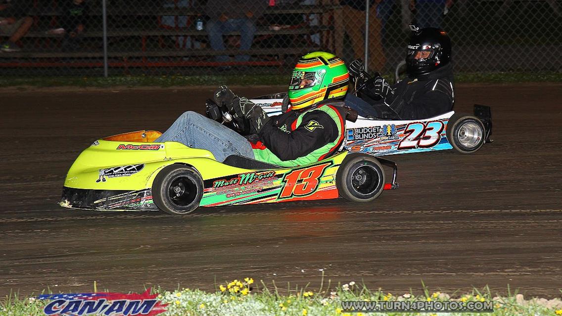 CAN-AM SPEEDWAY GO KART RESULTS â€“ 8/31 BATTLE AT THE BORDER
