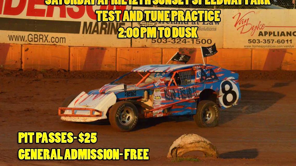 Sunset Speedway Parks Hopes To Get To Practice Saturday April 12th