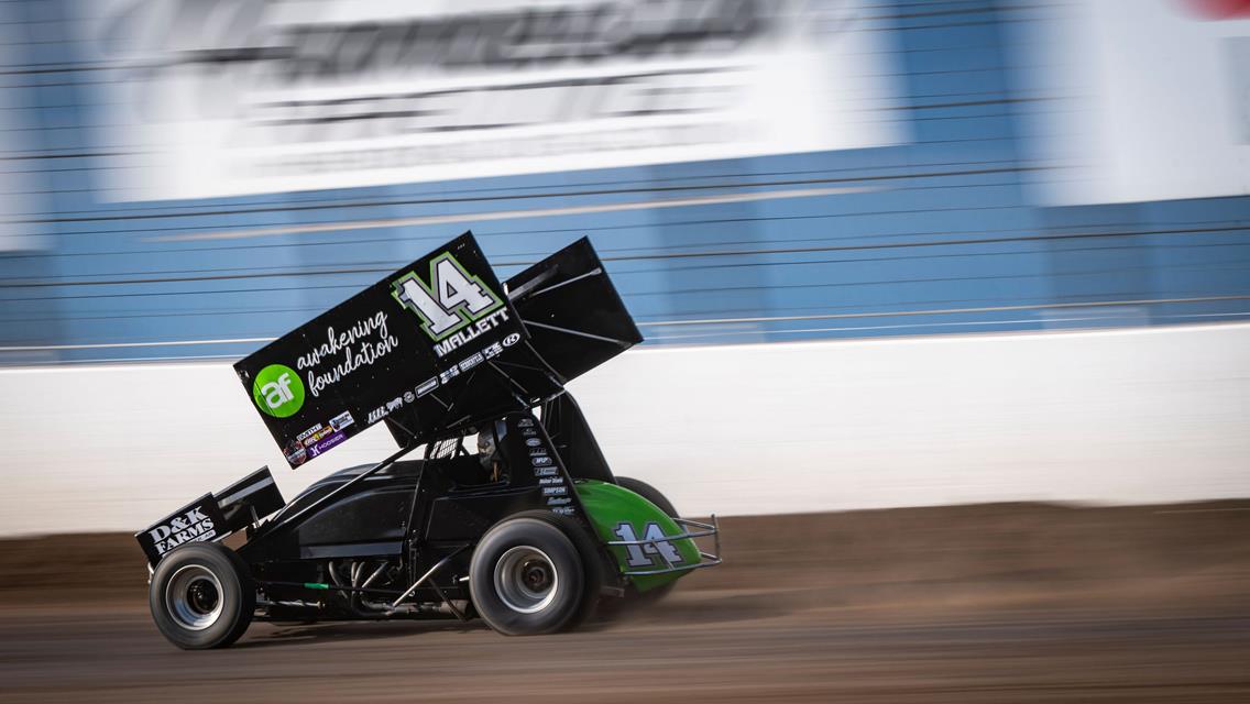 Mallett Rallies for Top 10 at Batesville Motor Speedway