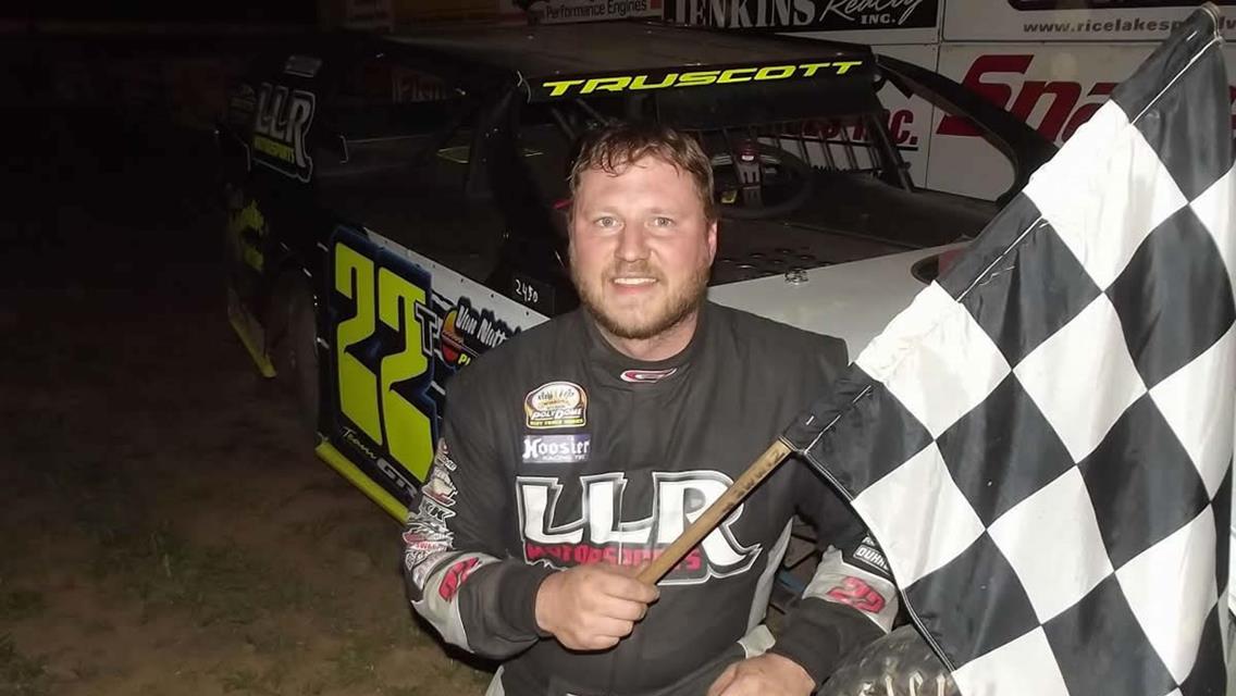 Michael Truscott Records First Career Modified Victory at Rice Lake; Wins in Midwest Mod at Eagle Valley