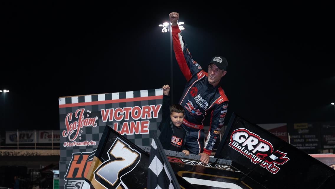 Henderson, Ryan and Steuerwald Come Up Big on Big Frig Night at Huset’s Speedway