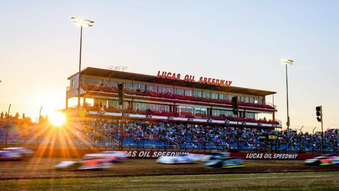 Lucas Oil Speedway opens this Saturday