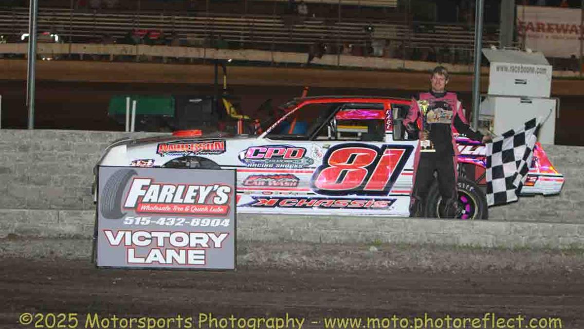 Mallicoat is King of the Hill at Boone Speedway; Nagle, Smith, Reimers, Gray, and Sabin find Victory Lane