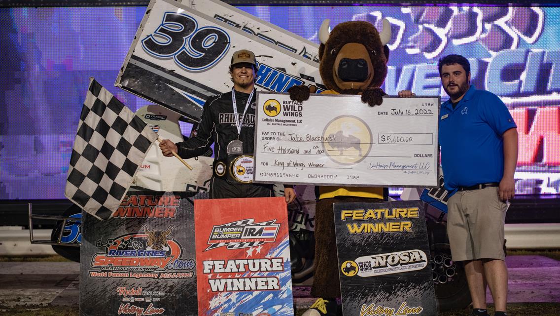 Jake Blackhurst Crowned King of the Wings as he conquers North Dakota