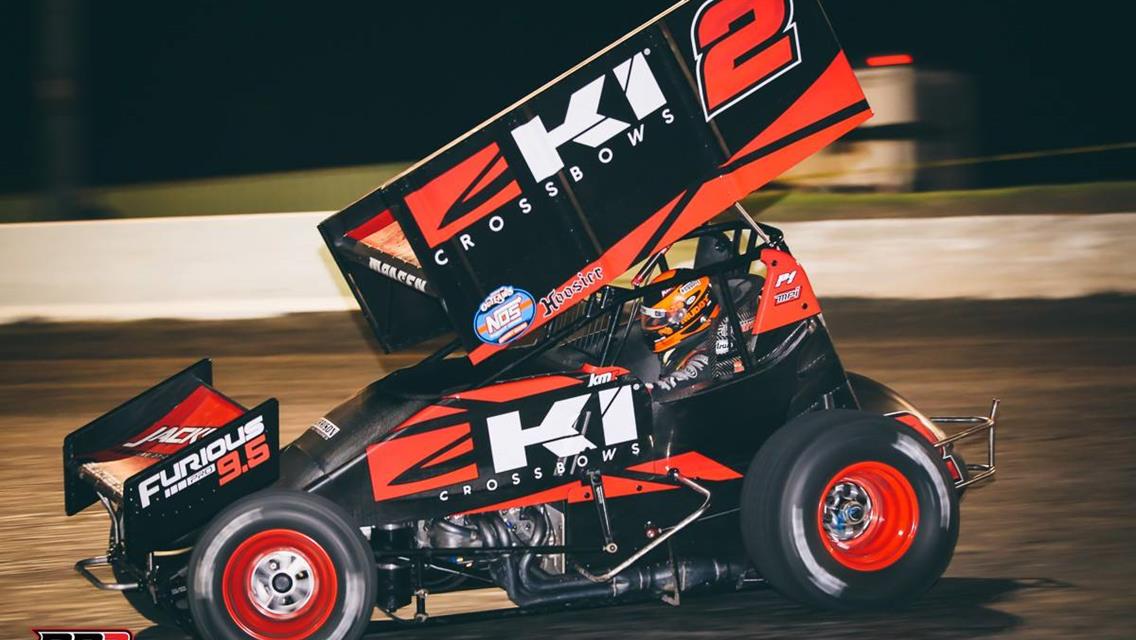 Kerry Madsen Charges to Runner-Up Result at Knoxville Raceway