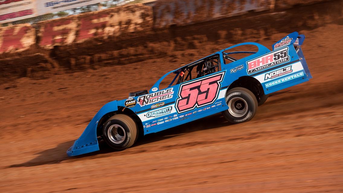 Cherokee Speedway (Gaffney, SC) – Carolina Clash Super Late Model Series &amp; Mid-East Super Late Model Series – Blue/Gray – November 17th, 2024. (Steve Moore Photo)