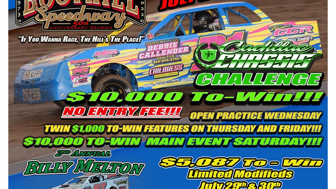 The 8th Annual King of The Hill Weekend Schedule and Ticket Prices
