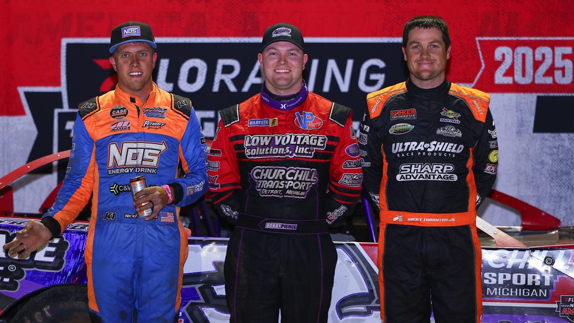 LaSalle Speedway (La Salle, IL) – FloRacing Night in America – May 6th, 2025. (Josh James Artwork)