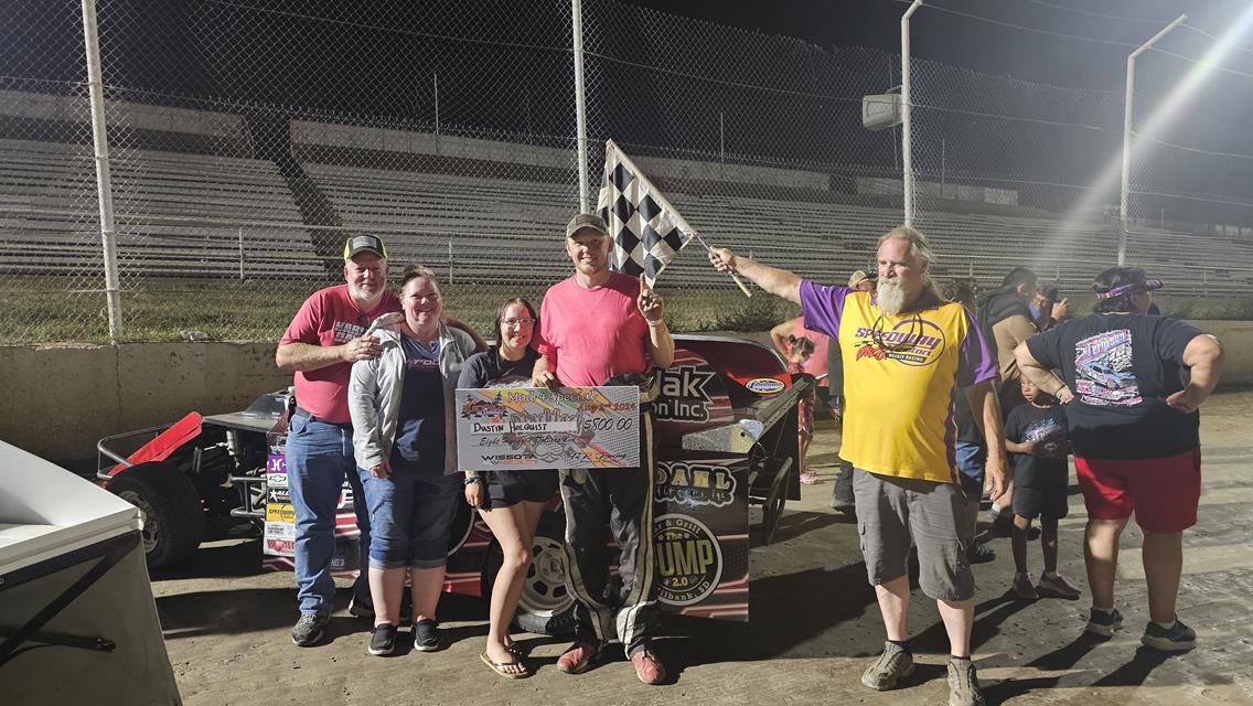 Congrats last nights winners for our Wissota Street stock and Wissota Mod 4 Special Events