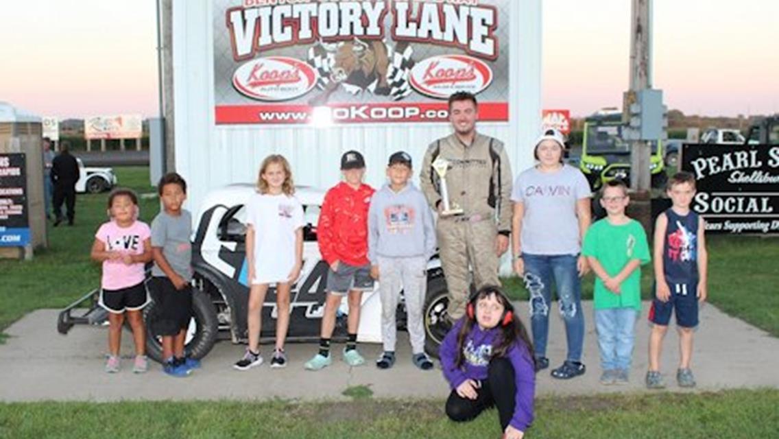 Cordes, Reynolds, Vanous, Rick sweep championship night honors at Benton County Speedway