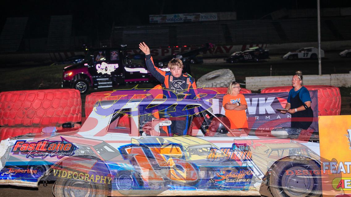 Meyer, Noll, Baker,Everhart, Raffurty Visit Victory Lane