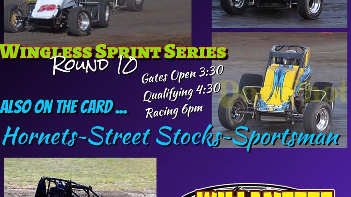 Willamette Speedway Returns August 12th With Wingless Sprints And More
