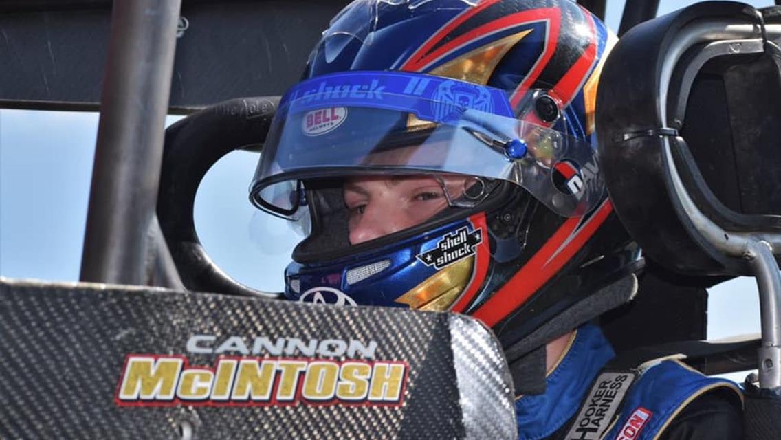 Cannon McIntosh Lands Keith Kunz Motorsports Ride for Chili Bowl Nationals