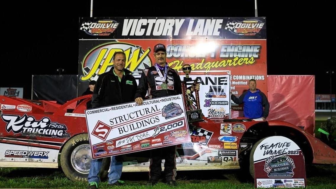 Ogilvie Raceway Kicks Off 2023 Season with a Full Night of Race Action Featuring the Structural Buildings WISSOTA Late Model Challenge Series