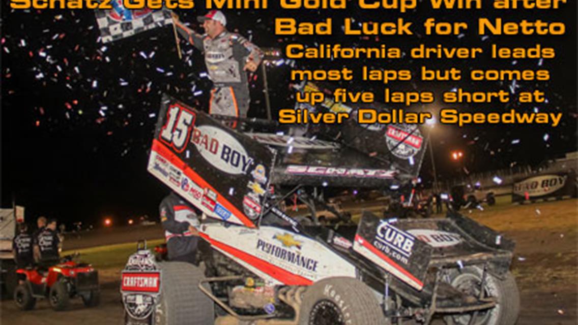 Schatz Gets Mini Gold Cup Win after Bad Luck for Netto