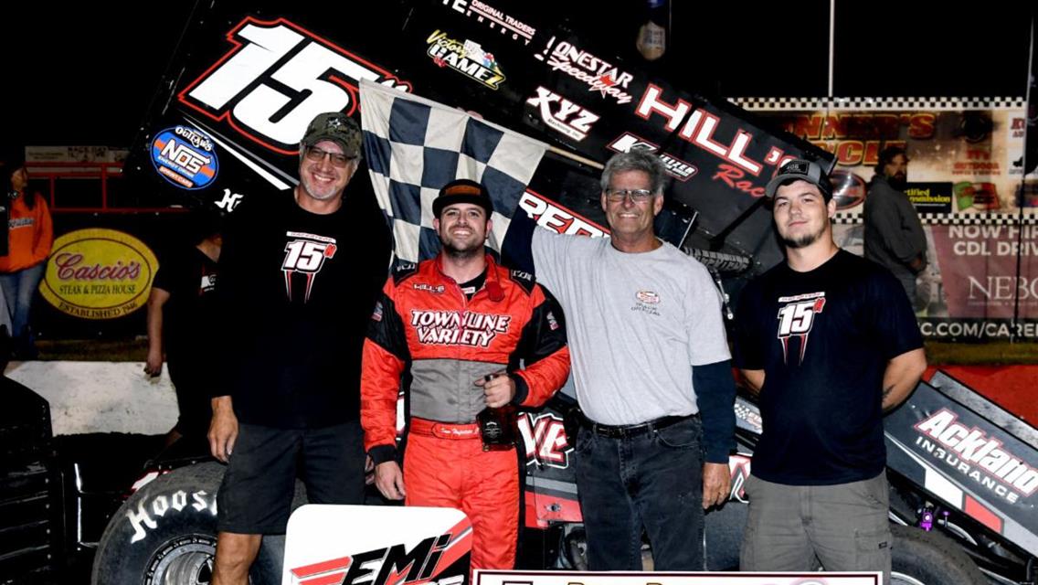 Hafertepe holds off Crockett at I-80 Speedway