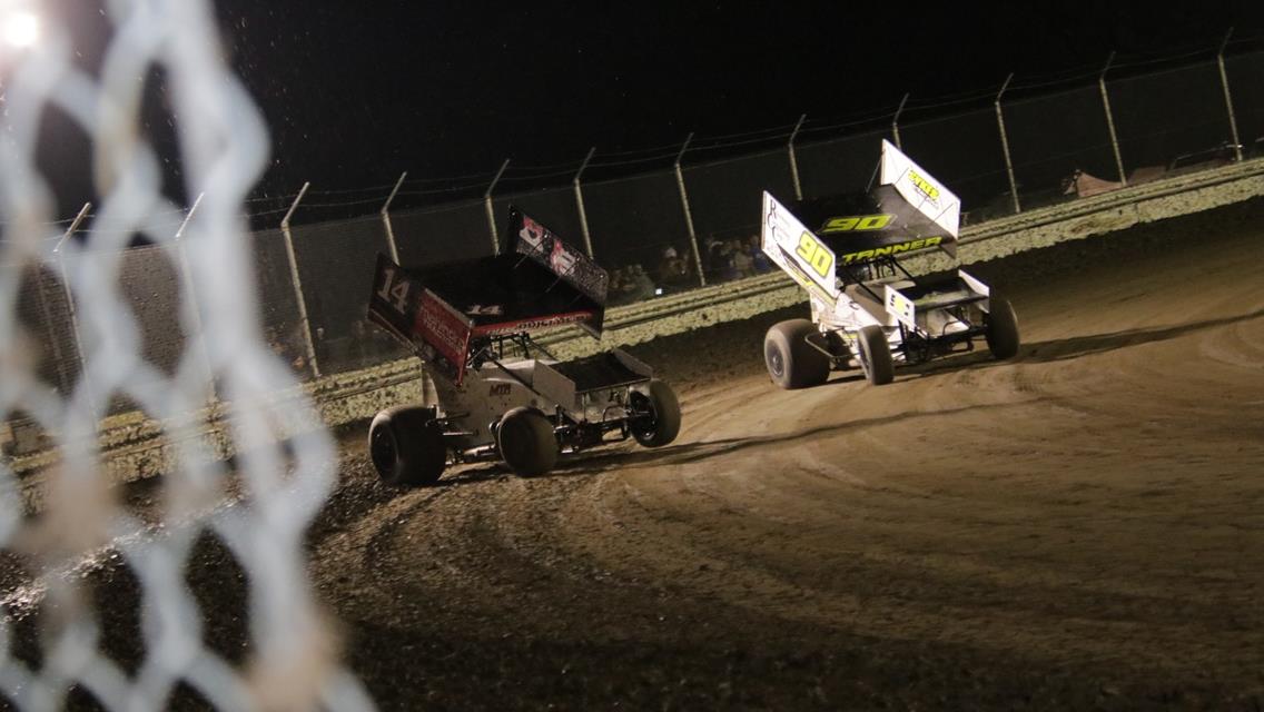 Hull, Tanner Split SCoNE Wins in Rainy Dirt Duels at NHMS Flat Track