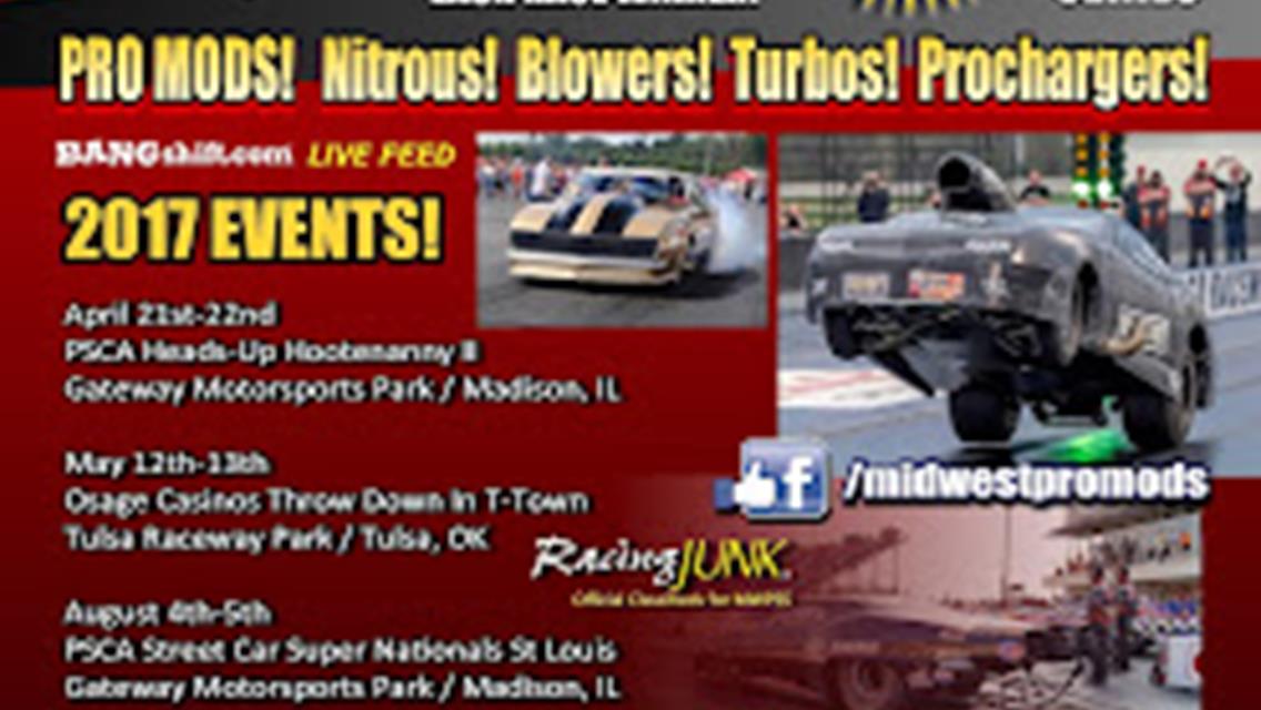 Unique Mid-West Pro Mod Series to kick off inaugural season in St. Louis