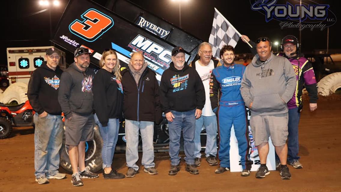 Howard Moore &#39;Parks It&#39; at I-30 Speedway