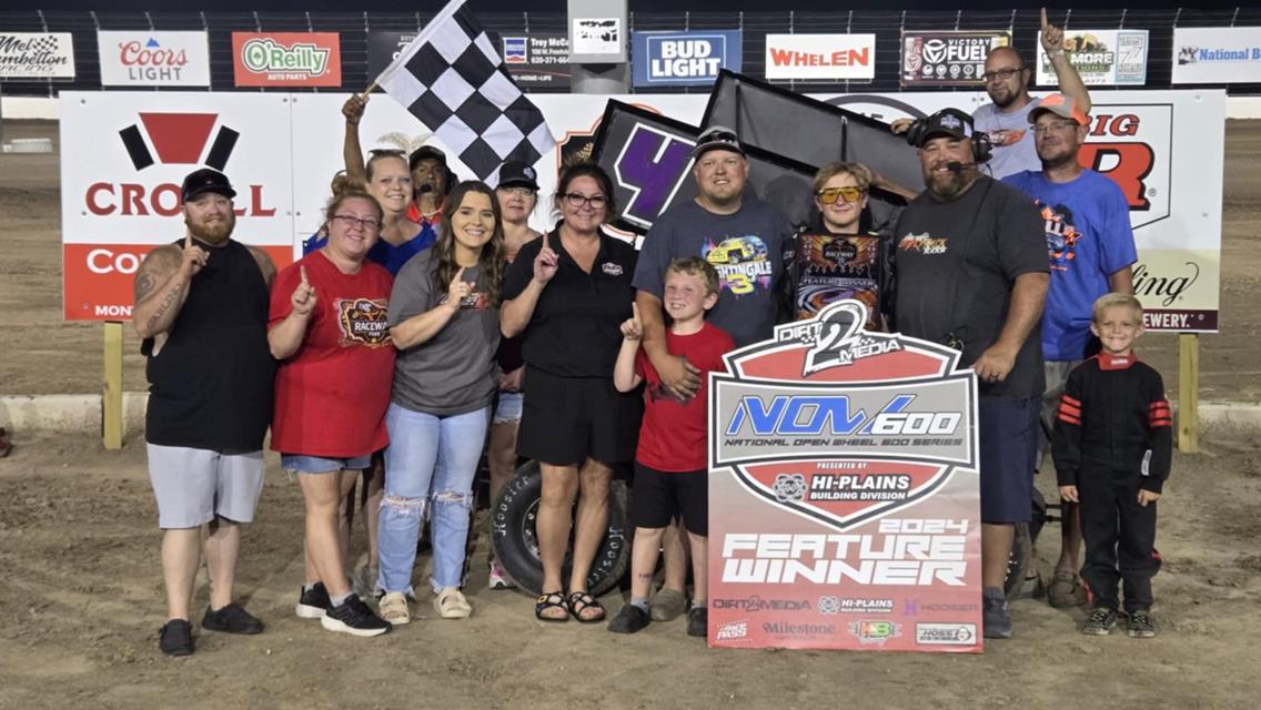 Zorn, Vasquez, Weger, Fetters, and Pittman Produce NOW600 National Wins on Thursday at Dodge City Raceway Park!