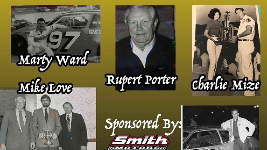 NEXT EVENT: Hall of Fame Race  Friday August 30th 8pm