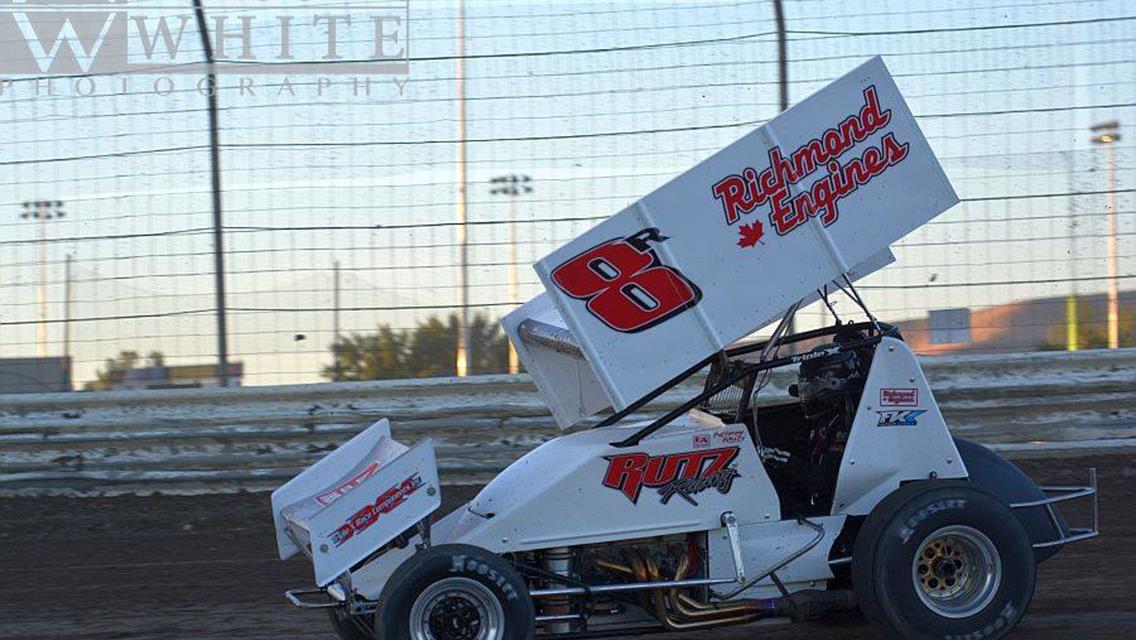 Starks Earns Top Five in ASCS Northwest Opener Before Nearly Leading Finale