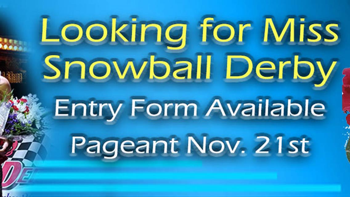 Who will be Miss Snowball Derby 2019?