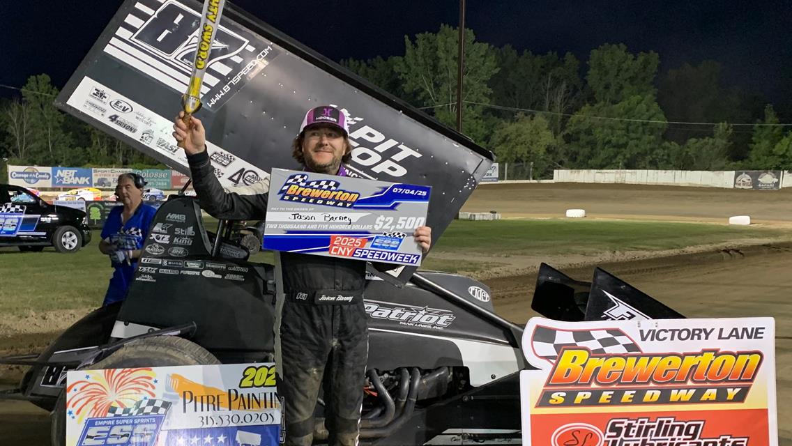 Barney Wins Night 3 of ESS Speedweek at Brewerton