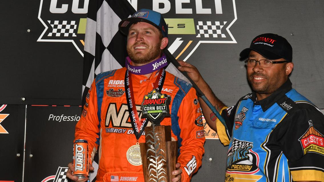 Tyler Courtney Victorious on Night #1 of the Corn Belt Nationals