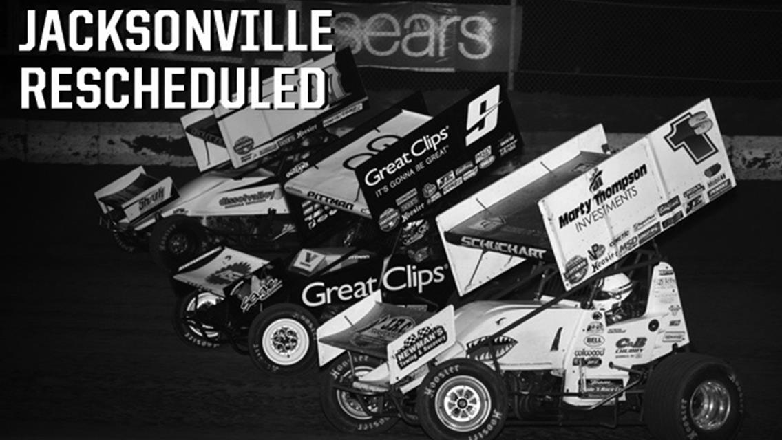 World of Outlaws at Jacksonville Speedway Moved to Friday, October 12