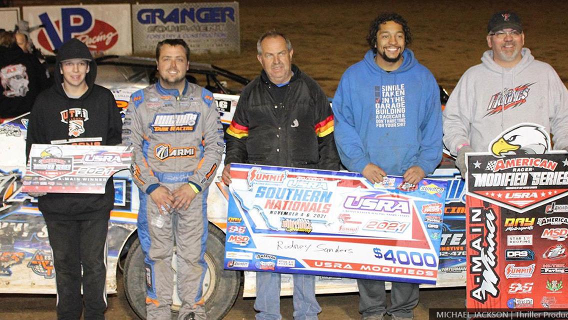 Sanders records three-win weekend at Boothill Speedway