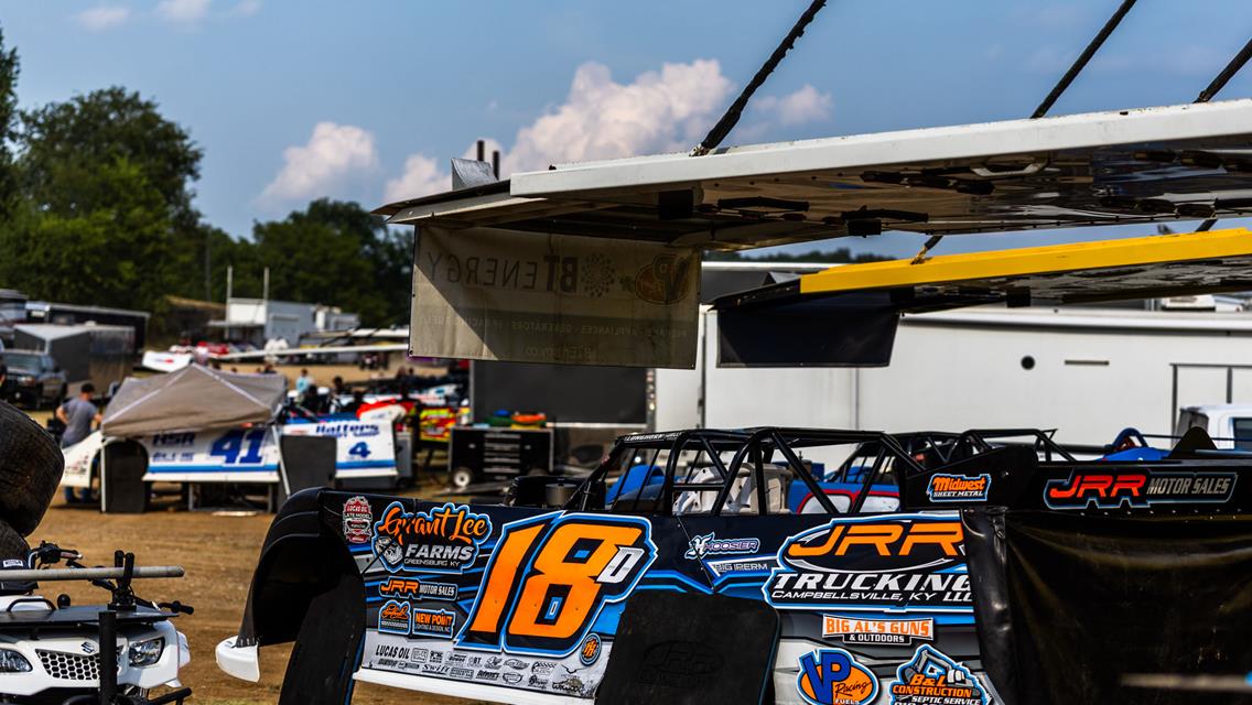 Batesville Motor Speedway (Locust Grove, AR) – Lucas Oil Late Model Dirt Series – Topless 100 – August 15th-16th, 2025. (Heath Lawson Photo)