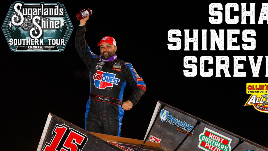 Donny Schatz opens Sugarlands Shine Southern Tour with $8,000 victory at Screven