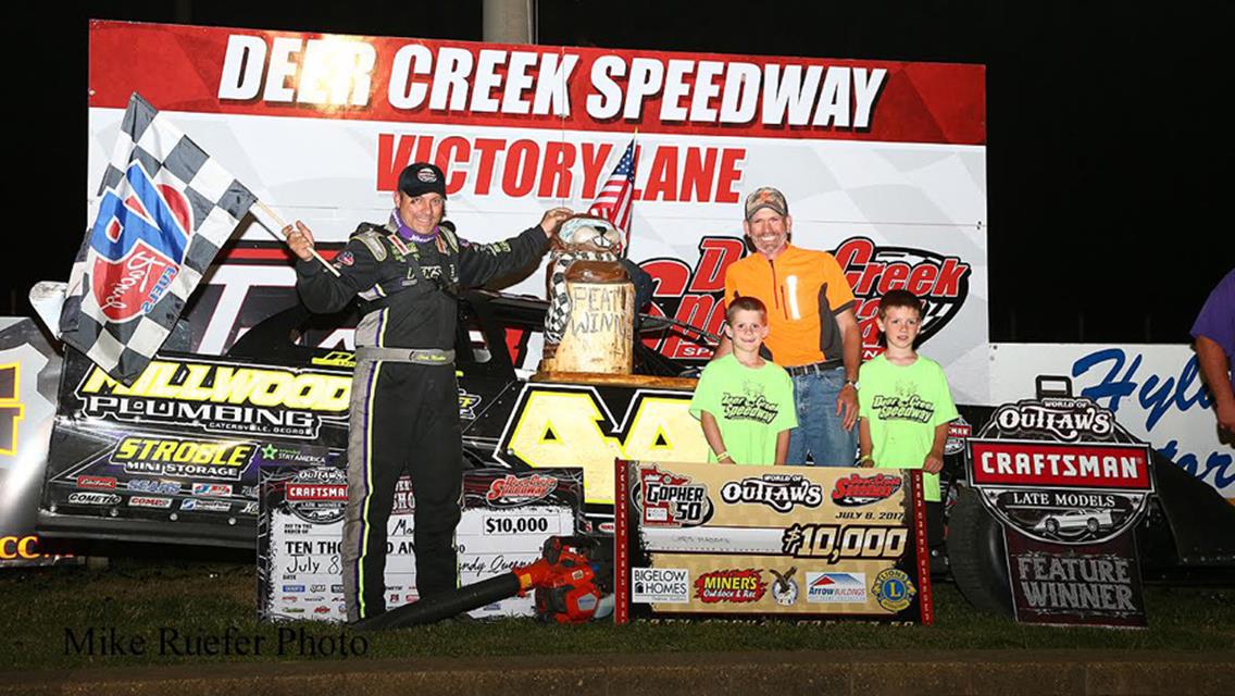 Madden wins 38th Annual Gopher 50 at Deer Creek