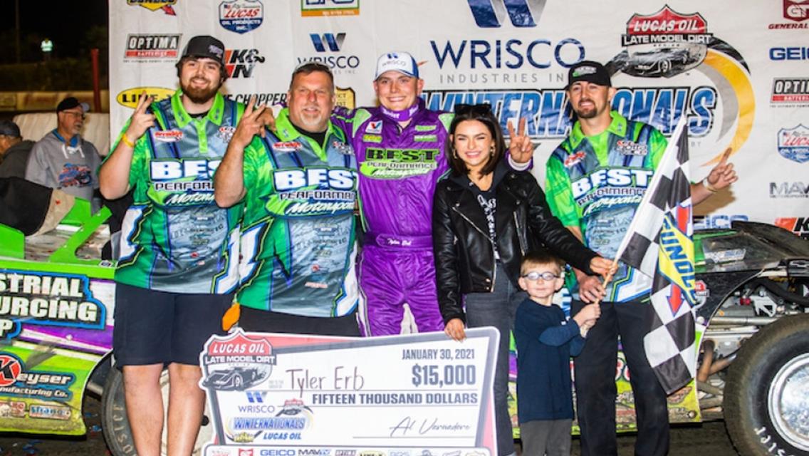Tyler Erb pockets a pair of East Bay Winternationals victories