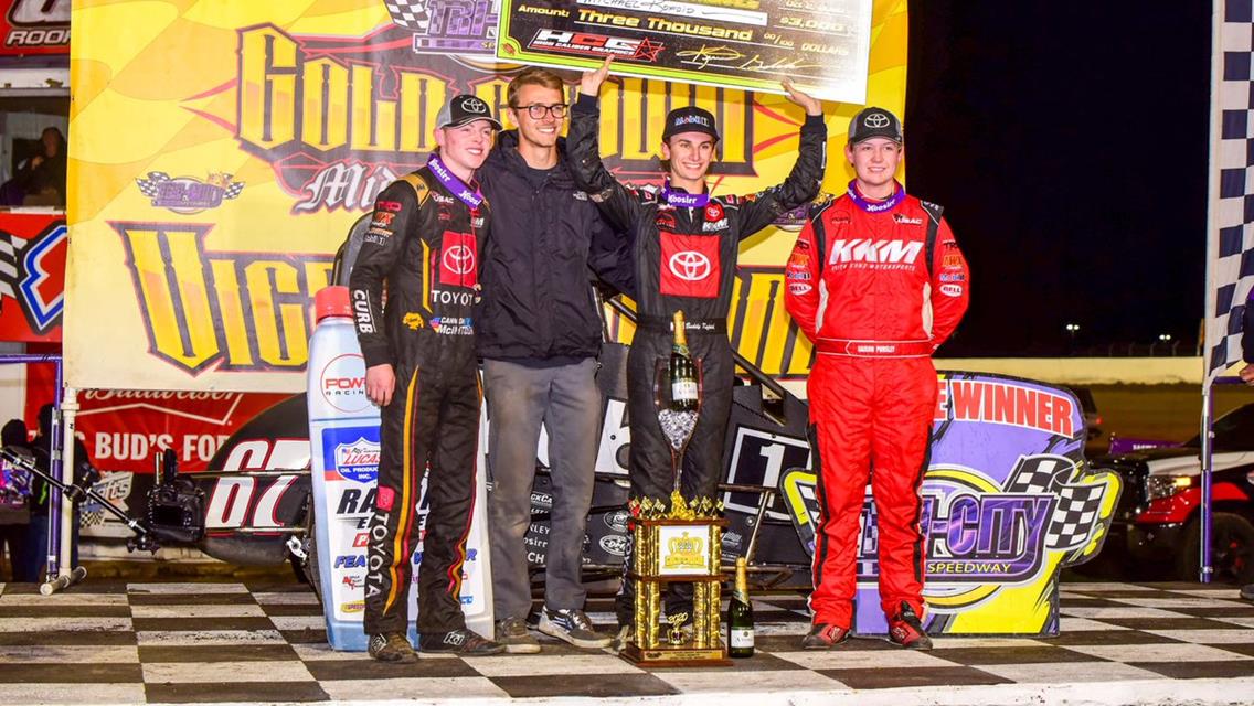 BUDDY KOFOID SWEEPS GOLD CROWN NIGHT ONE