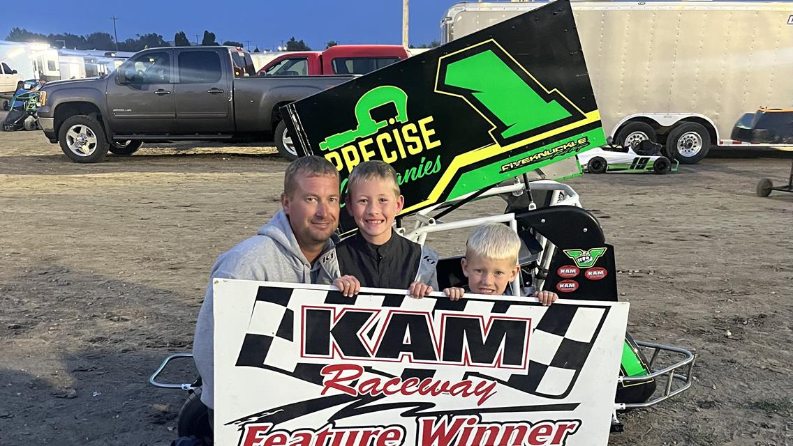Linner, Potter, Kalkwarf, and Friesen Land KAM Raceway Wins on Friday!