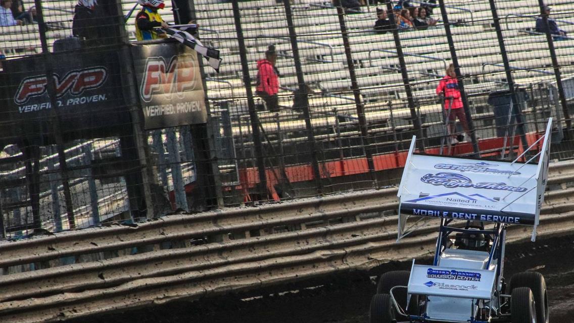 Started 17th and Finished 9th at the Knoxville Season Opener