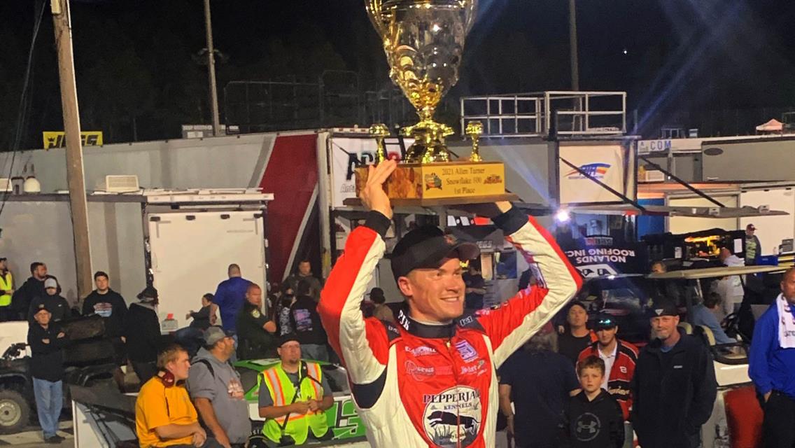 Thorn wins Snowflake 100 as prelude to Snowball Derby
