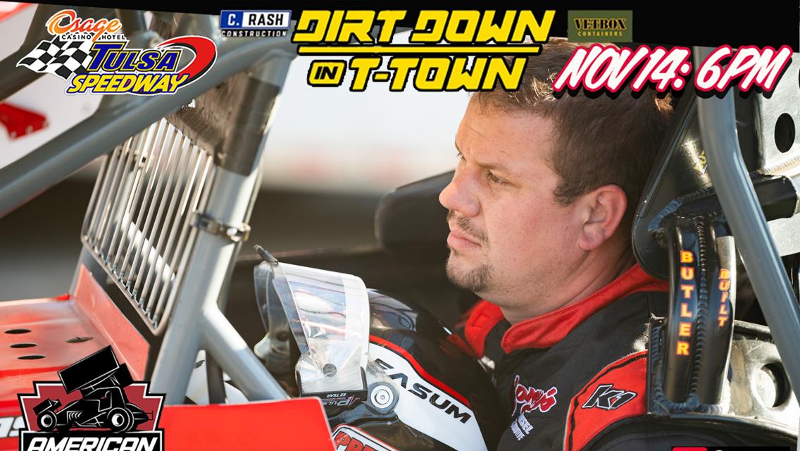 Terry Easum, 1 of 12 Racers to Win ASCS Race, coming to Tulsa Speedway for Dirt Down!